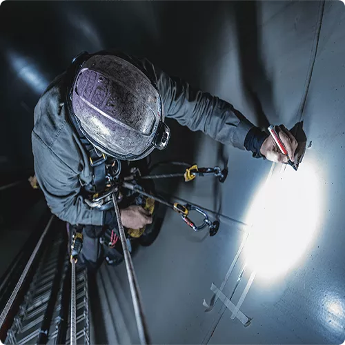 Visinski radovi u silosu